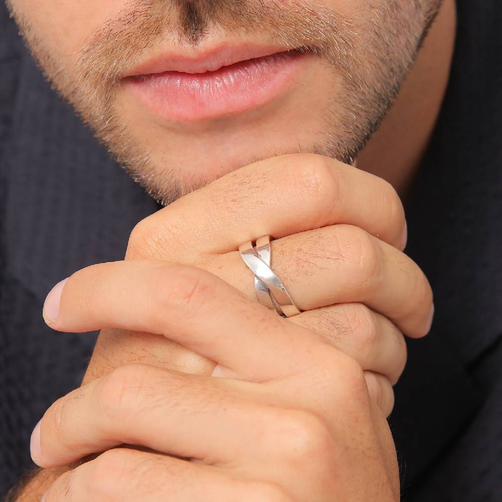 Kuzzoi Ring Kreuz Bis zu 60% Rabatt