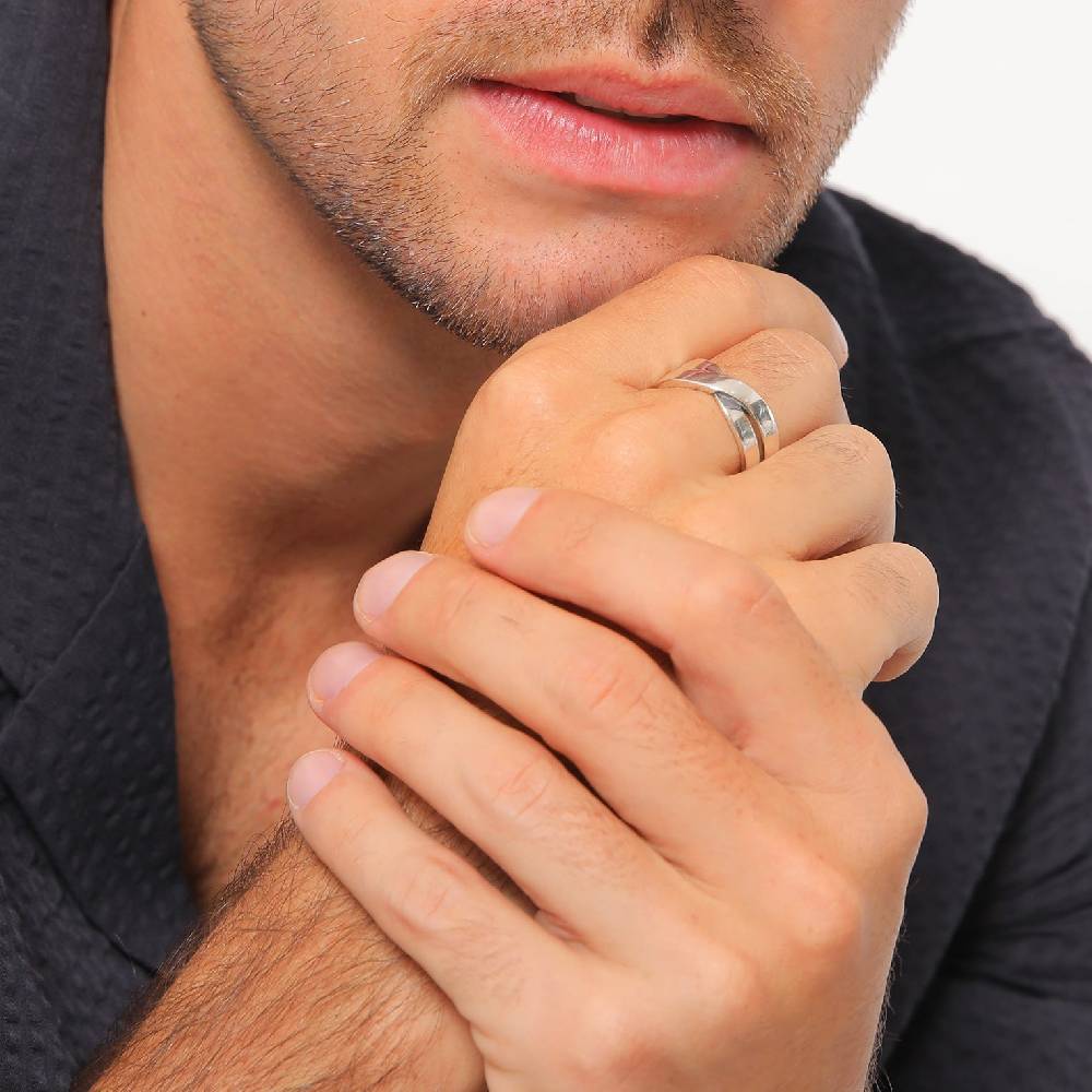 Kuzzoi Ring Kreuz Bis zu 60% Rabatt