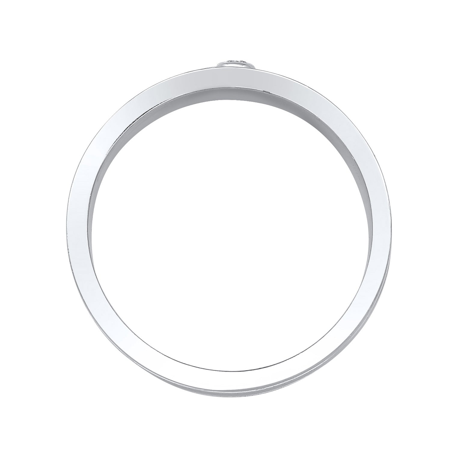Kuzzoi Bandring Massiv | Diamant (0.03 ct) Nur noch ein Tag übrig