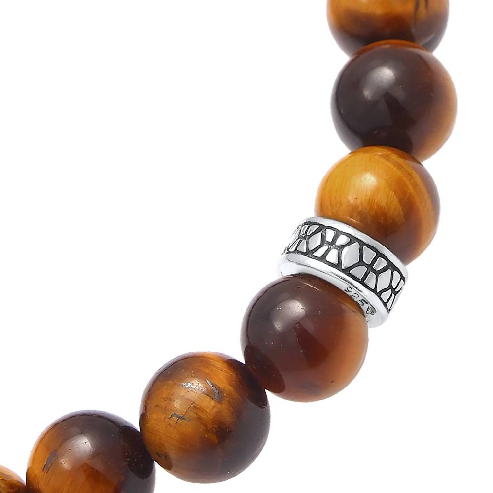Kuzzoi Armband Vintage | Tigerauge (Braun) Speichern exportieren