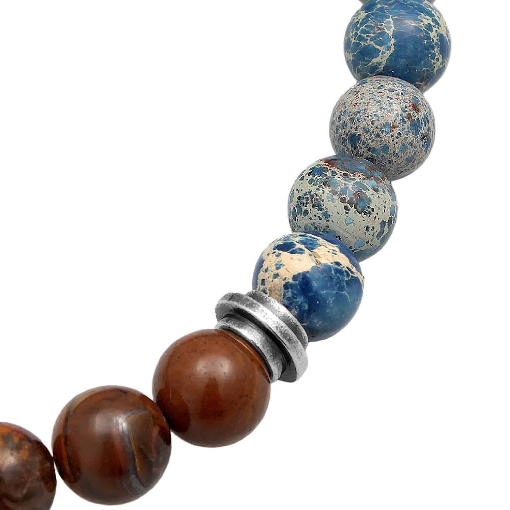 Kuzzoi Armband Kugeln | Achat, Tigerauge Rabatte dieses Monats