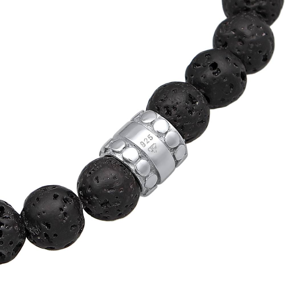 Kuzzoi Armband Beads | Lava (Schwarz) Heißer Verkauf