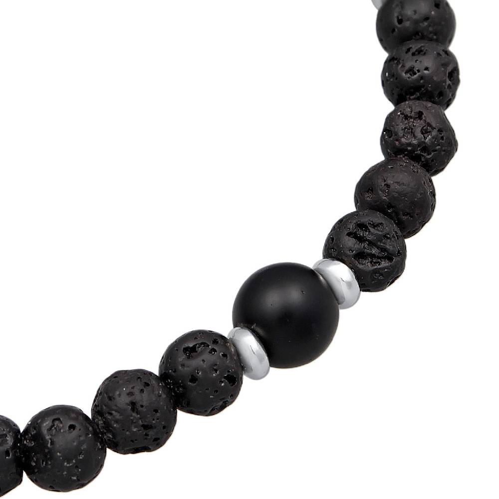Kuzzoi Armband Beads | Lava (Schwarz) Heißer Verkauf