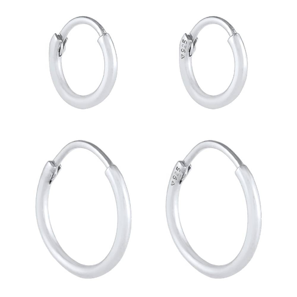 Kuzzoi Ohrringset Creolen Basic Zeitbegrenzte Promotion
