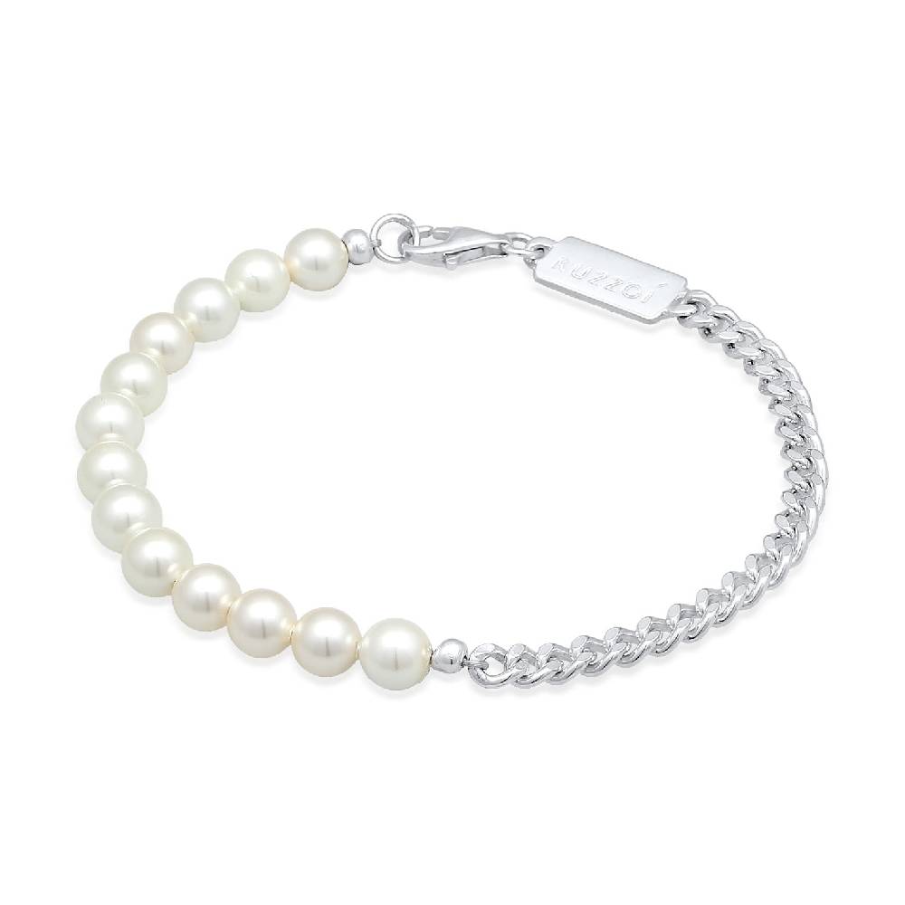 Kuzzoi Panzer-Armband | Muschelkernperlen Riesige Rabatte