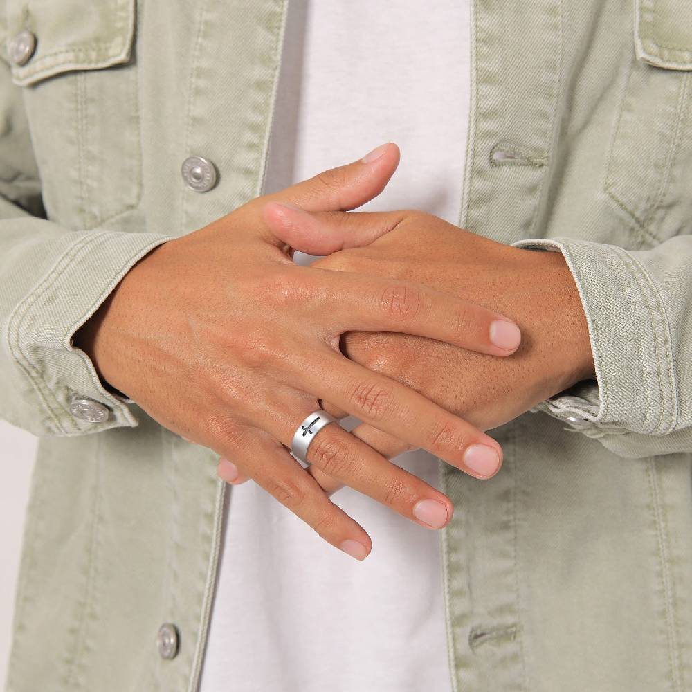 Kuzzoi Ring Breit Kreuz Angebote