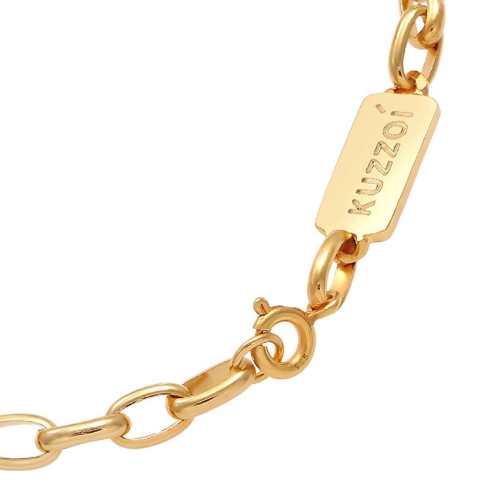 Kuzzoi Glieder-Armband Oval Limitierter Zeitrabatt