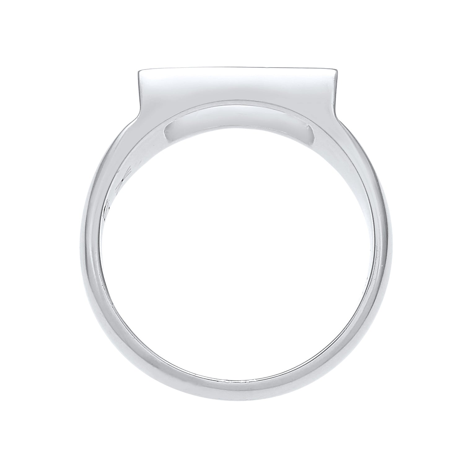 Kuzzoi Siegelring Rechtecker Minimal Online Shopping