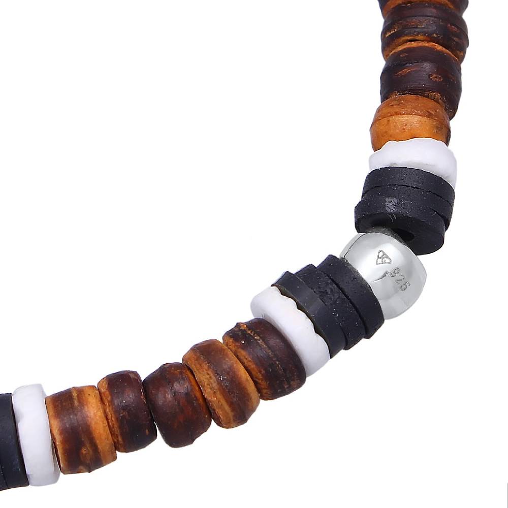 Kuzzoi Armband Surfer Style | Heishi Perlen Black Friday