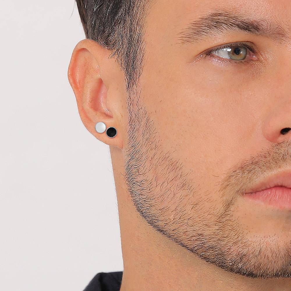 Kuzzoi Ohrringset Geo Rund | Emaille Sonderangebot