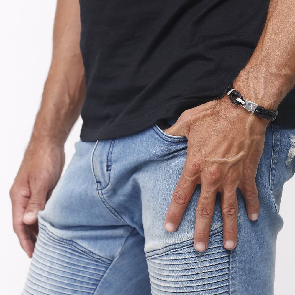 Kuzzoi Armband Haken Verschluss | Leder Super Rabatt