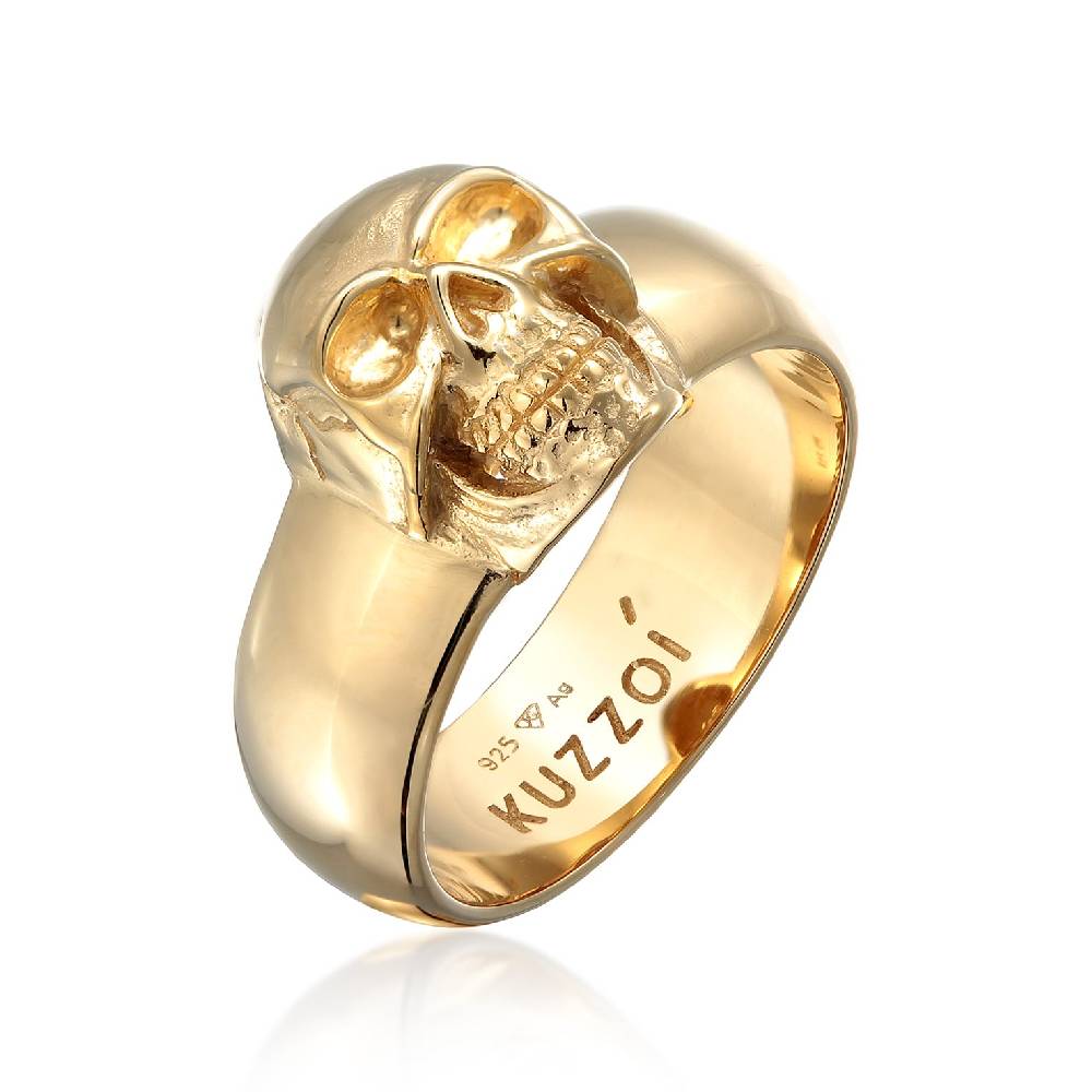 Kuzzoi Siegelring Totenkopf Online