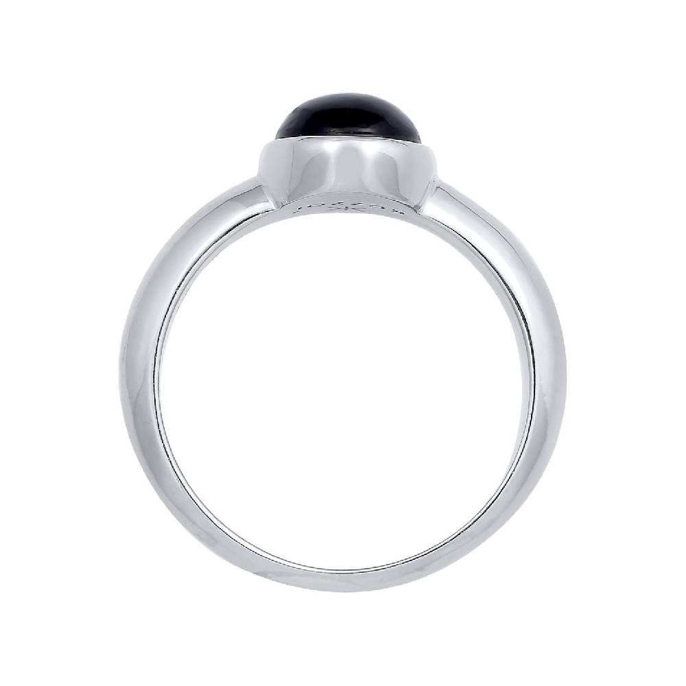 Kuzzoi Siegelring Oval | Onyx (Schwarz) Cyber Monday