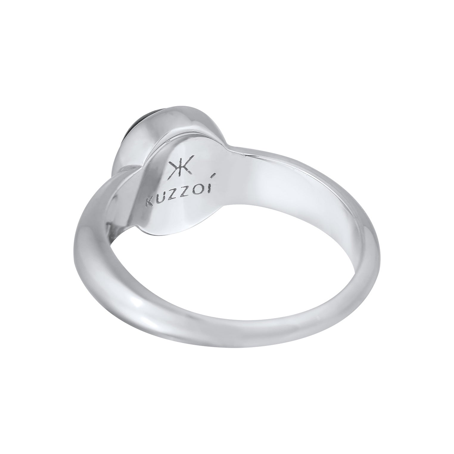 Kuzzoi Siegelring Oval | Onyx (Schwarz) Cyber Monday