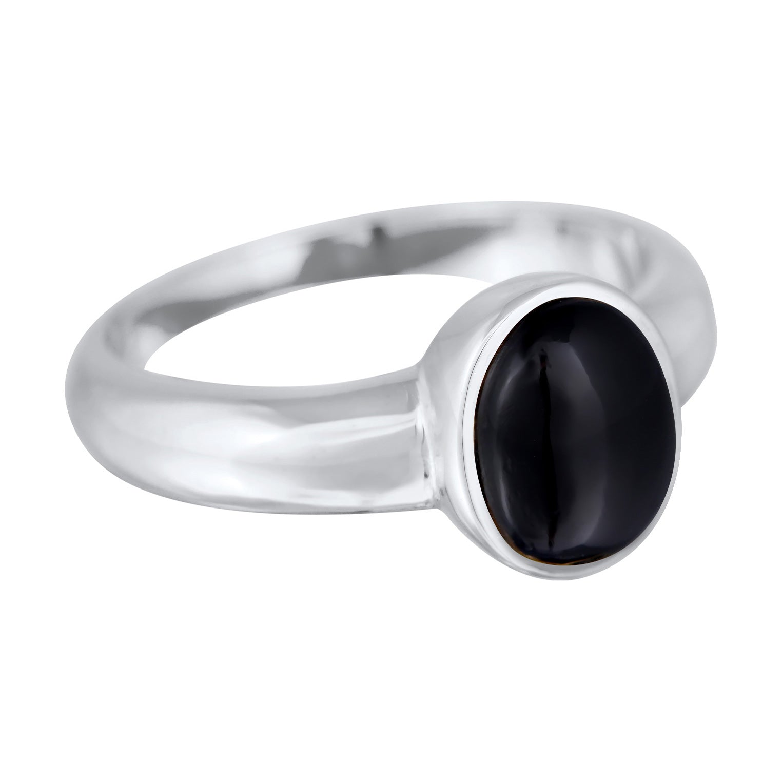 Kuzzoi Siegelring Oval | Onyx (Schwarz) Cyber Monday
