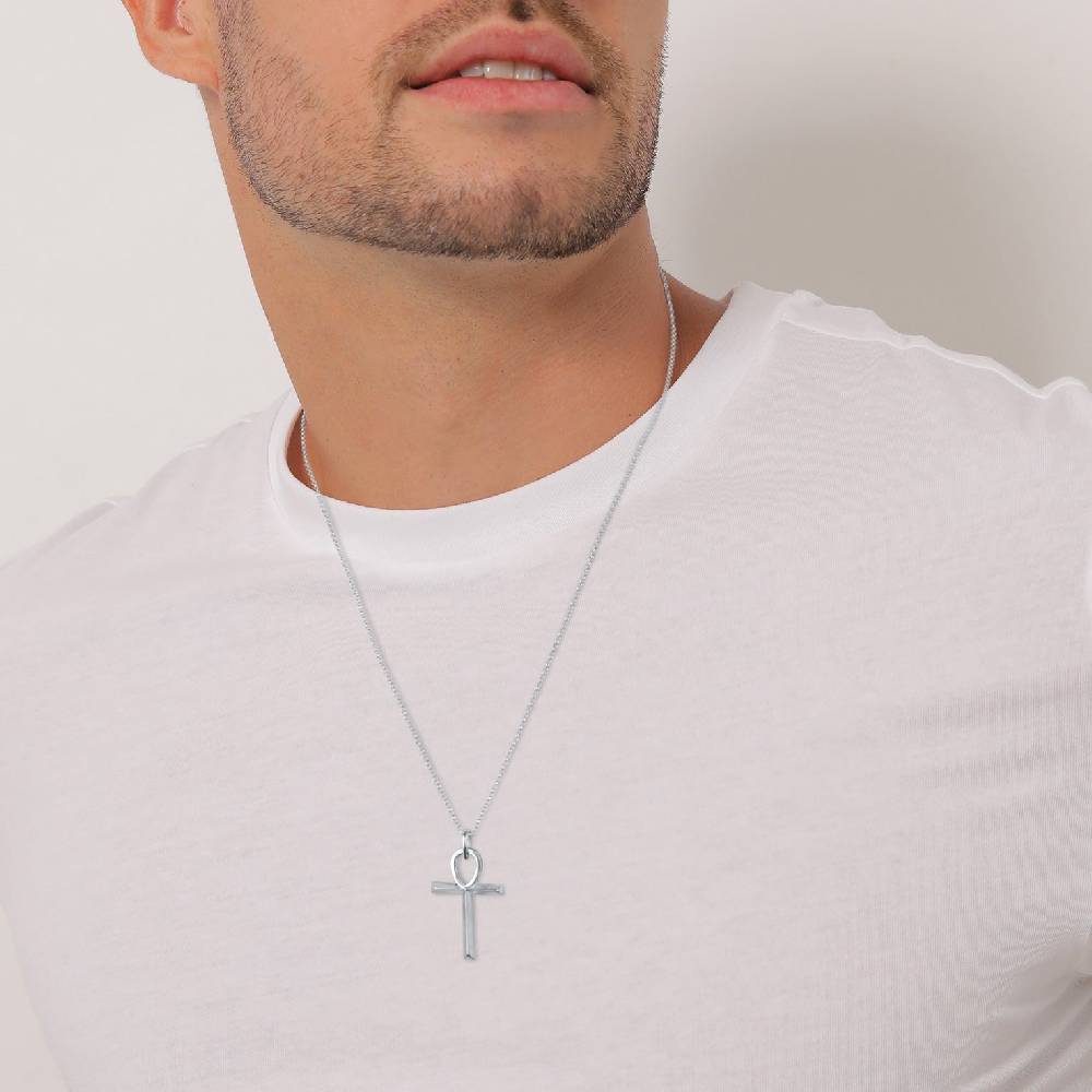 Kuzzoi Halskette Ankh Kreuz Anhänger Online Outlet