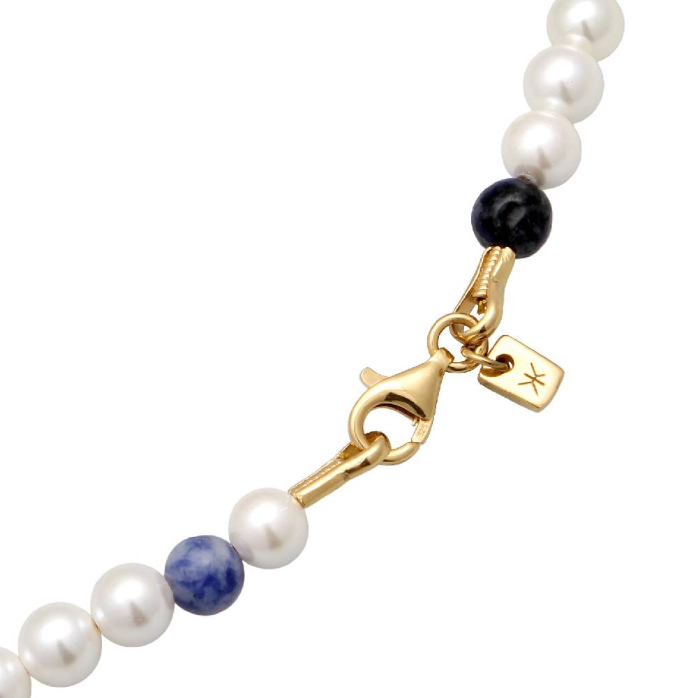 Kuzzoi Halskette Beads | Achat, Muschelkernperlen Große Rabatte