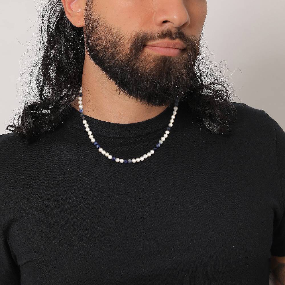 Kuzzoi Halskette Beads | Achat, Muschelkernperlen Große Rabatte