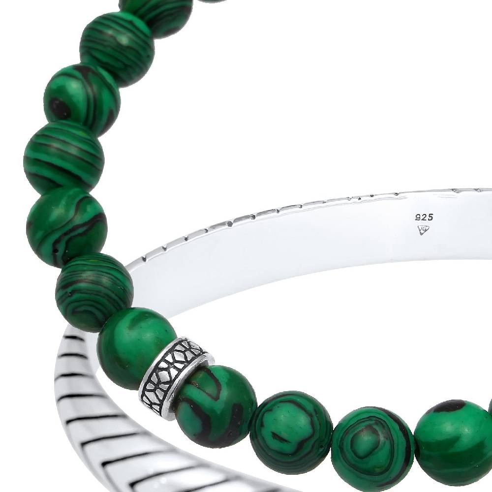 Kuzzoi Armbandset Armreif | Malachit (synth.) JETZT KAUFEN
