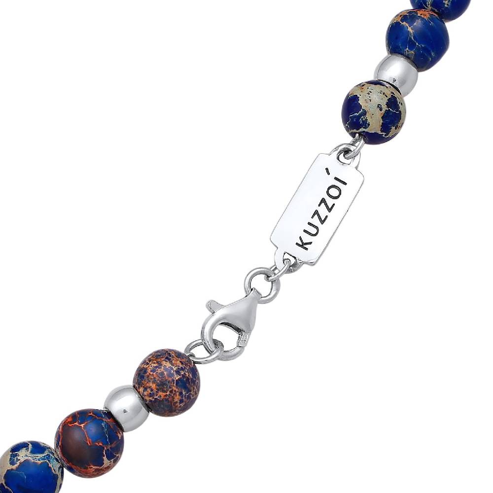 Kuzzoi Halskette Beads | Achat (Blau) Letzter Tag
