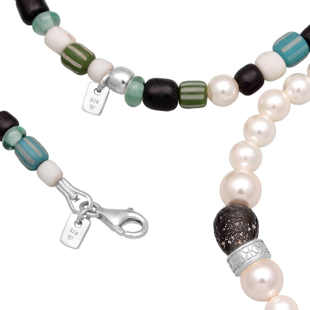 Kuzzoi Schmuckset Beads Boho | Muschelkernperlen Osterangebot
