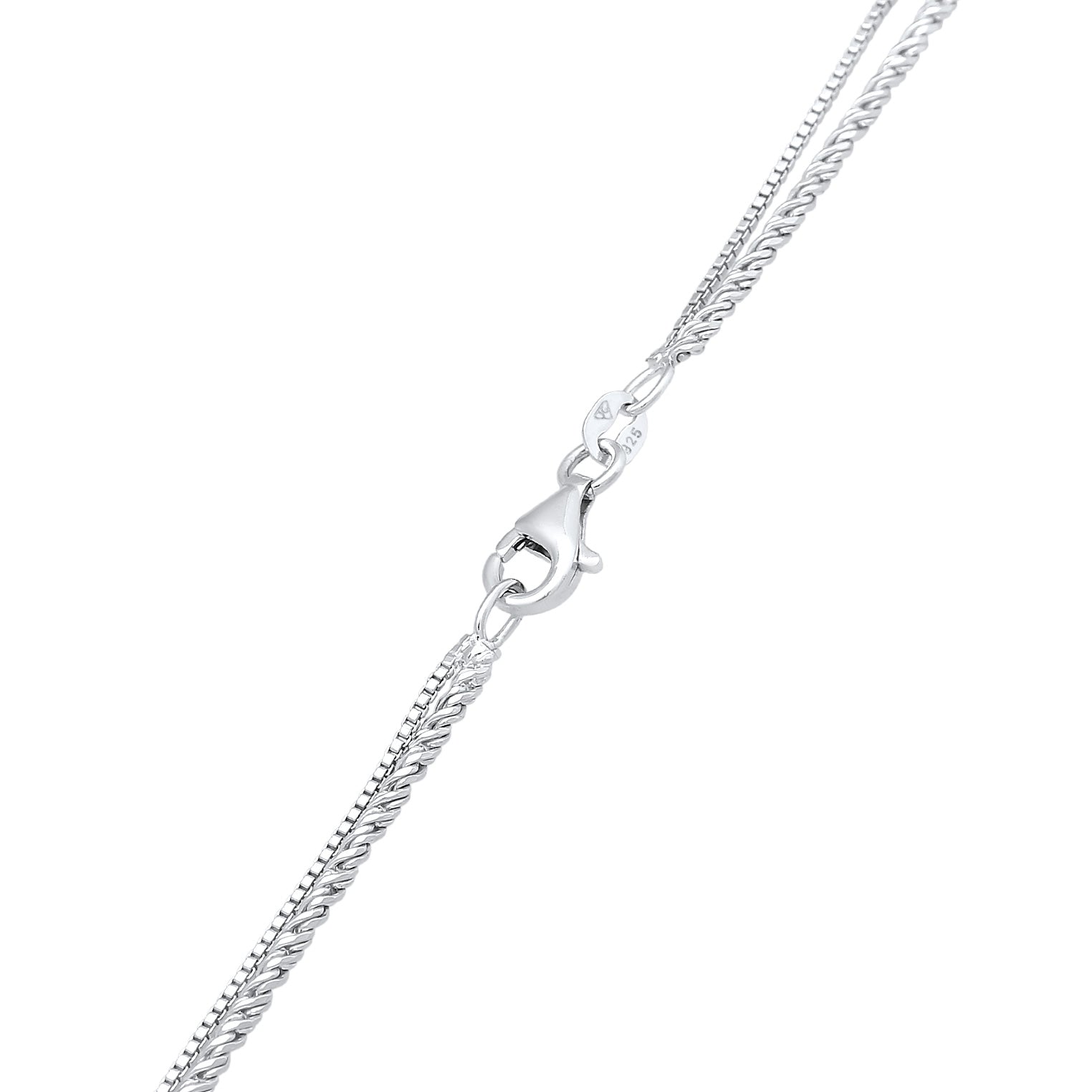 Kuzzoi Layer-Halskette Plättchen Zeitlich begrenztes Angebot