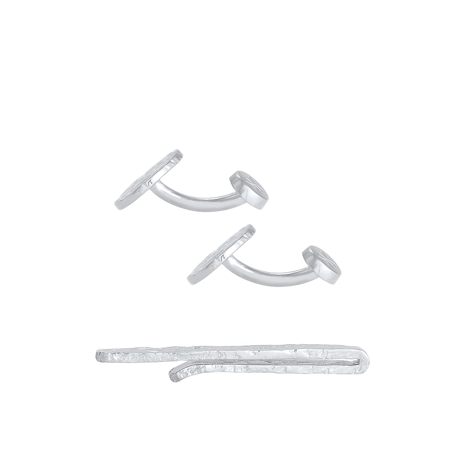 Kuzzoi Schmuckset Manschettenknöpfe Krawattennadel Organic Letzte 2 Tage