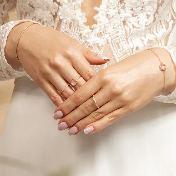 Leaf Jewelry Ring DAZZLE mit Diamanten, 14K Weißgold Speichern exportieren