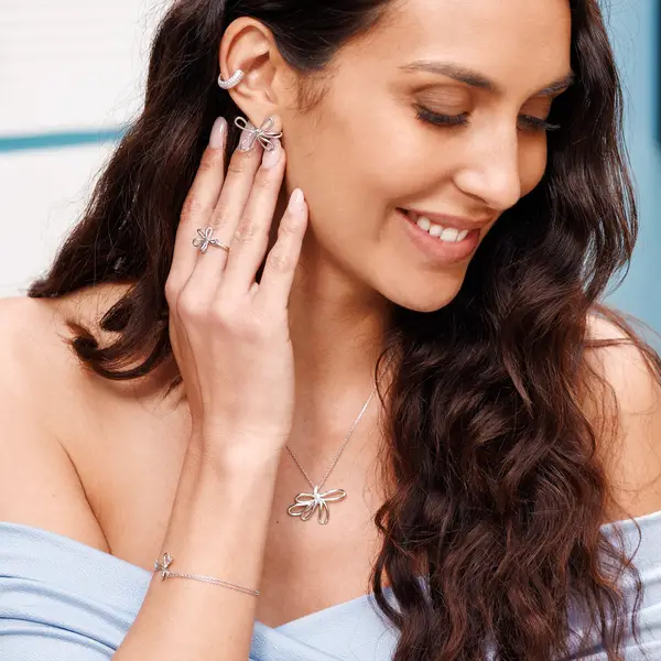 Leaf Jewelry Armkette Blossom, 18 K Rosegold vergoldet Neuheiten