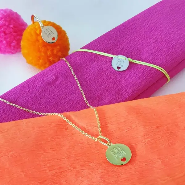 Leaf Jewelry Charity Armband GRL PWR, Koralle Verkauf