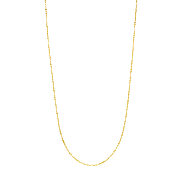 Leaf Jewelry Halskette Shiny Twist, 14K Gelbgold Zeitlich begrenztes Angebot