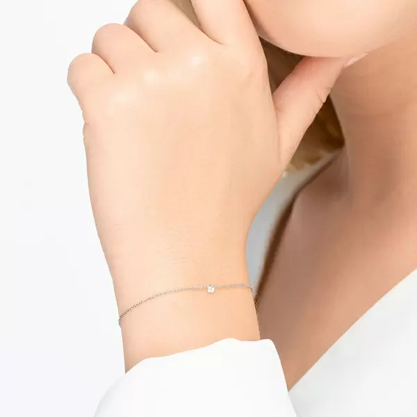 Leaf Jewelry Armkette Pure Diamanten, 18 K Weißgold JETZT KAUFEN