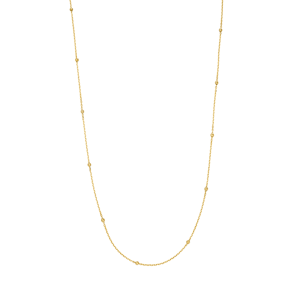 Leaf Jewelry Halskette Beads, 14K Gelbgold Riesige Rabatte