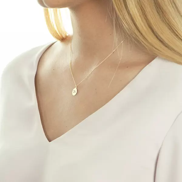 Leaf Jewelry Halskette Birds, 14 K Gelbgold Auslauf