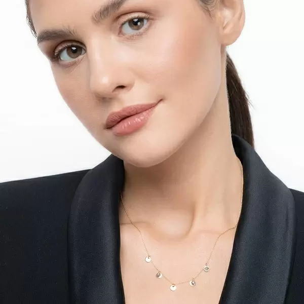 Leaf Jewelry Halskette Platelet, 14 K Gelbgold Exklusivangebot