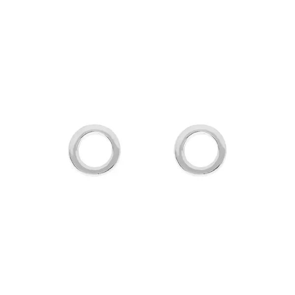 Leaf Jewelry Ohrstecker MINI Circle, 925 Sterlingsilber Riesige Ersparnisse