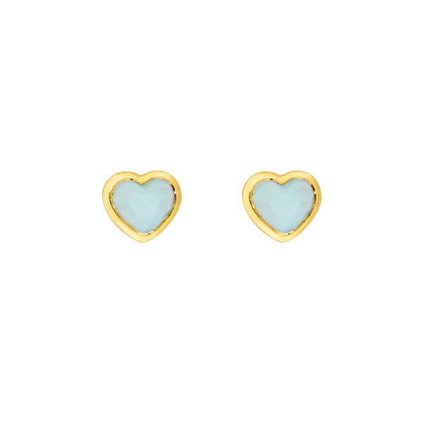 Leaf Jewelry Ohrstecker Valentine, Gelbgold Bis zu 65% Rabatt