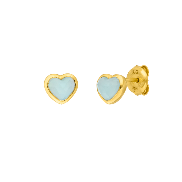 Leaf Jewelry Ohrstecker Valentine, Gelbgold Bis zu 65% Rabatt