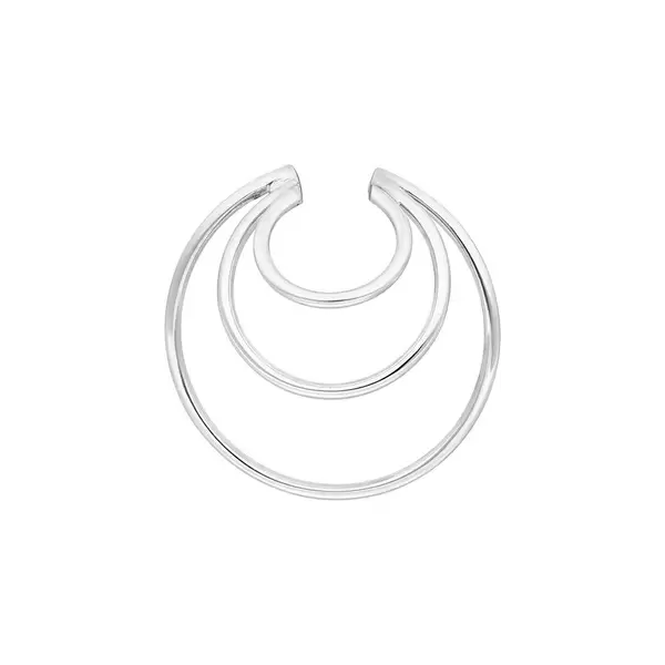 Leaf Jewelry Earcuff Triple Ring, 925 Sterlingsilber Schlussverkauf