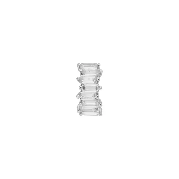 Leaf Jewelry Silber Earcuff, ICE CUBE Speichern exportieren