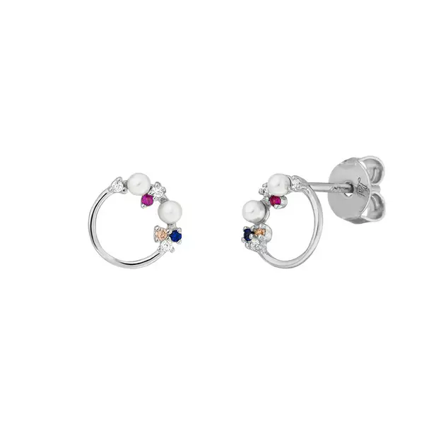 Leaf Jewelry Ohrstecker Mini CANDY, 925 Sterlingsilber Sonderangebot
