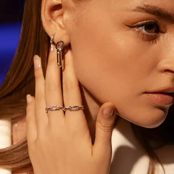 Leaf Jewelry Silber Ohrhänger, Karabiner Vierteljährliche Förderung