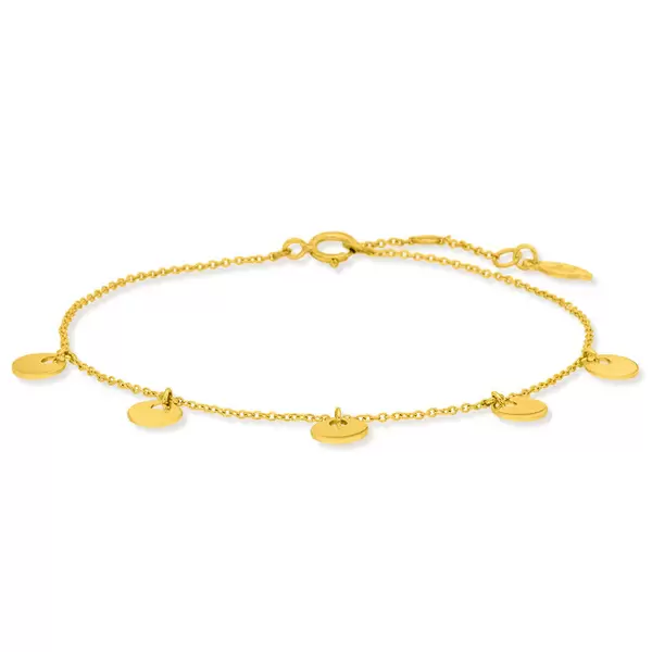 Leaf Jewelry Armkette Platelet, 14 K Gelbgold Günstiger Verkauf