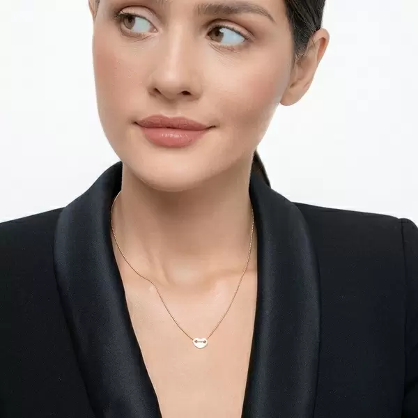 Leaf Jewelry Halskette Heart, 14 K Gelbgold zollfrei