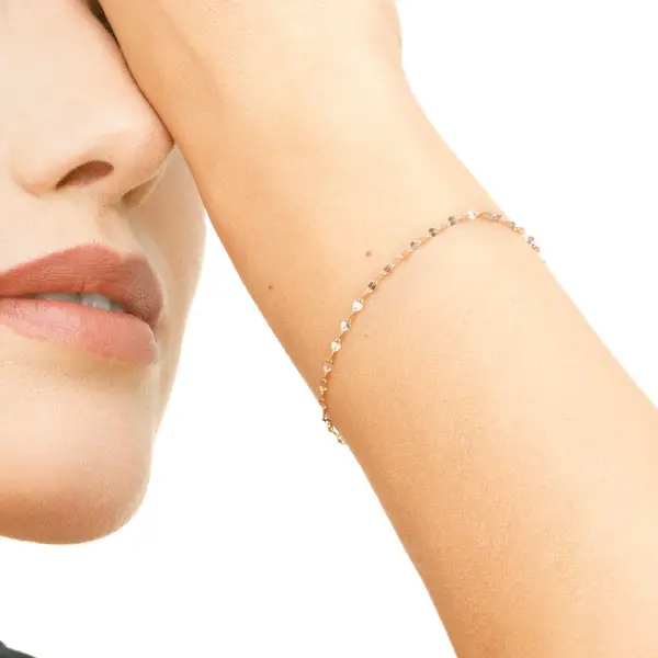 Leaf Jewelry Armkette Shiny Twist, 14K Gelbgold Günstig kaufen