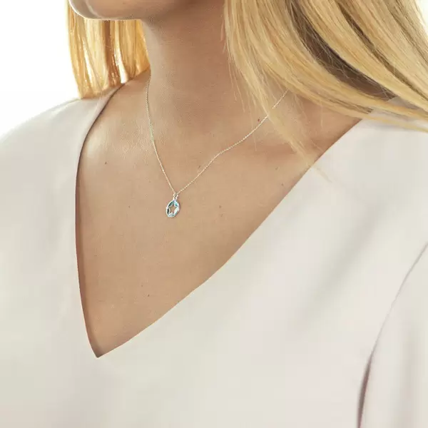 Leaf Jewelry Halskette Star, 14K Weissgold Online Shopping