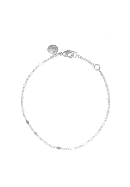 Leslii Glieder-Armband Set Recycled versilbert Vatertagsangebot