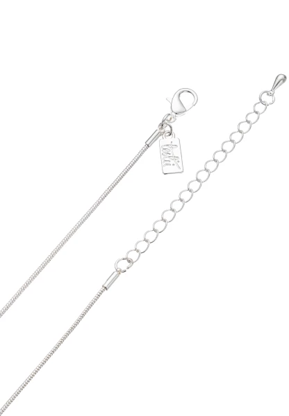 Leslii lange Halskette Muster Ring-Anhänger Matt Schlussverkauf