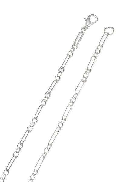 Leslii Lange Halskette Stone Silber Braun Exklusive Angebote