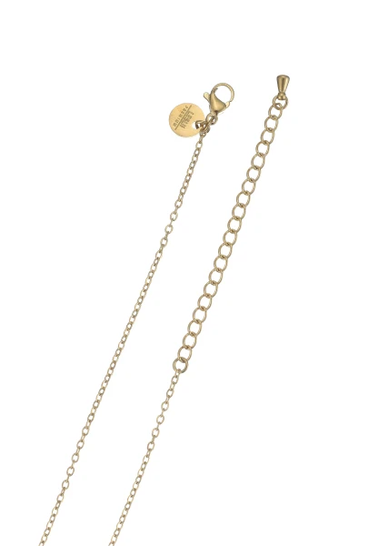 Leslii Lange Kette Blatt Edelstahl Gold Kauf eins, bekomm eins gratis